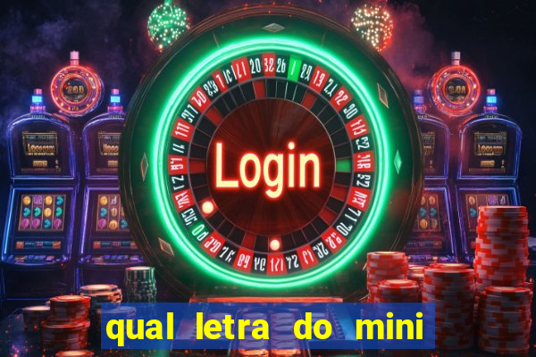 qual letra do mini dolar hoje